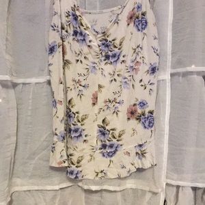 Floral crop top